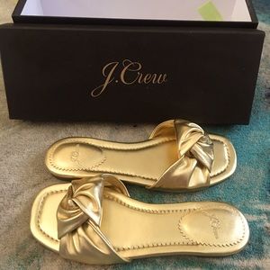 NWT J. Crew knotted sandals